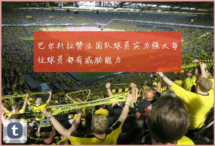 巴尔科拉赞法国队球员实力强大每位球员都有威胁能力